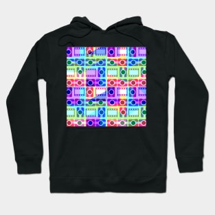 Colorful camera pattern II Hoodie